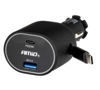 AMiO 04176 Chargeur allume-cigare