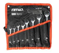 AMiO 04193 Kit de clés polygonales et de clés à fourches