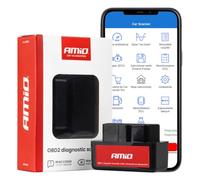 AMiO 04732 Appareil d'auto-essai avec connecteur ODB noir/rouge