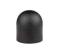 AMiO Bouchon d'attelage universel en plastique universel pour boule d'attelage noir