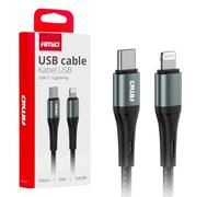 AMIO Câble USB-C vers Lightning 20 W 100 cm FullLINK - Câble de charge, chargeur rapide de haute qualité