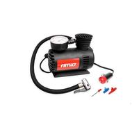 AMiO Compresseur d'air 02189 – Gonfleur portable 12V avec embouts pour voiture, vélo, ballon