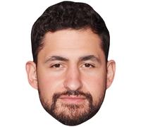 Amir El-Masry (Beard) Big Head. Masque plus grand que nature.