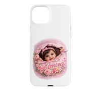 Amira Bébé à naître Motif mère et Fille Coque pour iPhone 15 Plus
