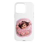 Amira Bébé à naître Motif mère et Fille Coque pour iPhone 15 Pro Max