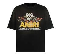 Amiri - Eagle Vint HJ GD Skate T-shirt - Homme - Tops - Noir - Taille: L