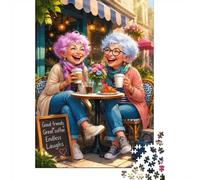 Amis Café Rire Puzzle, 1000 Pièces Jeu D'intérieur Adulte