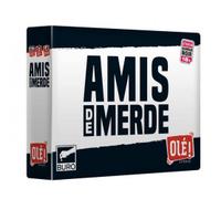 Olé! Studio - Jeu d'ambiance Amis de Merde - Jeu de cartes, humour noir pour adultes, multicolore