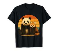 Amis des Animaux rétro Panda Red Panda T-Shirt