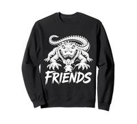 Amis pour la Vie - Amitié Entre Un Alligator et Une Souris Sweatshirt