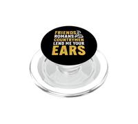 Amis Romains, compatriotes, prêtez-Moi Vos Oreilles Empire Romain PopSockets PopGrip pour MagSafe