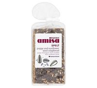Amisa Épeautre Biologique Pavot Et De Tournesol Pain Croustillant De Graines 200G - Paquet de 6