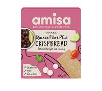 Amisa Gluten Organic Quinoa gratuit Fibres Plus Crispbread 100g