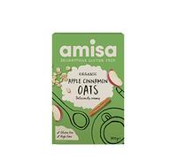 Amisa Gluten Organique Bouillie D'Avoine De Pomme Et De Cannelle 300G Pure Exempte - Paquet de 2