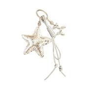 AMISENK 3. Décoration de sac à main moderne en forme d'étoile avec corde robuste et porte-clés polyvalent pour sac à dos de voiture et décoration tendance et légère pour sac à dos