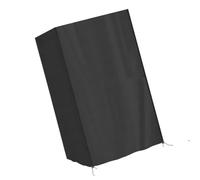 AMISENK Abri de bain vapeur robuste 122 x 122 x 193 cm, housse de protection extérieure avec bords renforcés pour salle de sport, salle de sport, hammam, cabine, protection imperméable universitaire