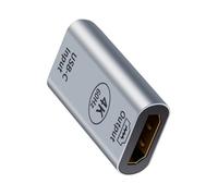 AMISENK Adaptateur de type C vers adaptateur de 32,4 Gbit/s en aluminium pour une gestion efficace du chauffage vers la conversion