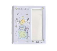 AMISENK Album de cartes de dessin animé pour fans de grande capacité - Bandes photo - Livre de collection pour concerts et organisateurs de billets de voyage