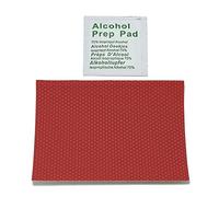 AMISENK Autocollants latéraux pour patins de 10 x 7 cm - Résistants à la transpiration - Bande en silicone antidérapante pour jeux de compétition - Autocollant en silicone - Bouton de coupe