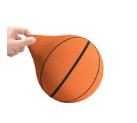 AMISENK Ballon de basket silencieux en mousse avec housse souple pour entraînement en intérieur et entraînement de compétences motrices