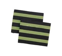 AMISENK Bande de jambe réfléchissante large pour le cyclisme de nuit, confortable sur tous les pantalons, systèmes de crochet régulable, durabilité, sangle de pantalon de vélo