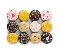 AMISENK Boîte de rangement ronde en fer blanc à remplir - Petit récipient pour articles divers, baume à lèvres, pommade pour les yeux, pièces de monnaie - Boîte de rangement pour la cuisine, les