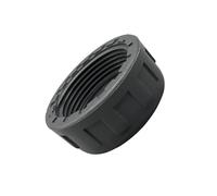 AMISENK Bouchons d'extrémité de tuyau d'irrigation de jardin en PVC femelle Connecteur de tuyau d'arrosage de jardin Filetage femelle Bouchons en PVC