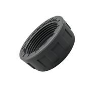 AMISENK Bouchons d'extrémité de tuyau d'irrigation de jardin en PVC femelle Connecteur de tuyau d'arrosage de jardin Filetage femelle Bouchons en PVC