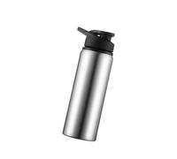 AMISENK Bouteilles d'eau à large ouverture avec poignée - Grande capacité - Pour voyage, école, sport, salle de sport - Triple paroi