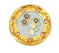 AMISENK Bouton à coudre rond en métal pour vêtements Cheongsan Chemise, manteau, robe, veste, vêtements