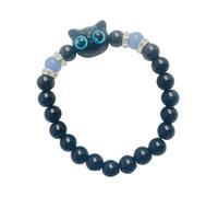 AMISENK Bracelet jonc assorti en résine avec breloque en forme de chaton, cadeau pour meilleur ami, fan de cinéma, événement, chaton lumineux, taille unique, Comme décrit