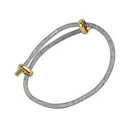 AMISENK Bracelet réglable en maille d'acier inoxydable avec fermoir sécurisé pour homme et femme, bijoux de tous les jours, chaîne réglable en acier inoxydable, taille unique, Comme décrit