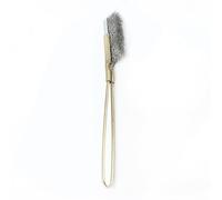 AMISENK Brosse en acier inoxydable avec poignée amovible pour un rangement facile et un nettoyage efficace dans les cuisines et les ateliers Outil de nettoyage domestique