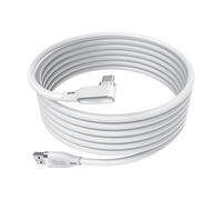 AMISENK Câble d'ajout de réalité virtuelle robuste de 5 m, version USB, liaison coudée à 90°, plus de 2000 cycles de courbure pour PCVR en continu, câble de transfert de données