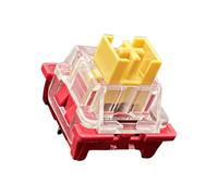 AMISENK Clavier mécanique Swich Peach Panda Cristal Citron Argent Tige Linéaire Commutateurs 3 Broches Hot Plug Muet Anti-poussière