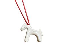 AMISENK Collier avec pendentif cheval avec revêtement brillant réglable pour un usage quotidien et une fête - Accessoire polyvalent avec pendentif cheval, taille unique, Comme décrit, Comme décrit.