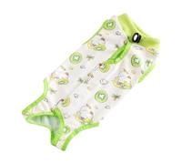 AMISENK Combinaison de récupération chirurgicale pour plaies abdominales, protection contre le léchage et la stérilisation pour chats mâles et femelles après une chirurgie, lavable en machine