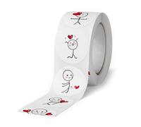 AMISENK Creative 500pcs/Pack Mode Cartoon Graffiti Jouet Guitare Notebook Téléphone Autocollant Imperméable Ornement Décors pour Enfants Papier PVC pour Décors Imprimante Autocollants Enfants Mignon