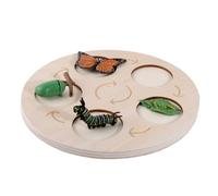 AMISENK Cycle de croissance Jouet assorti Puzzle éducatif pour la maternelle Figurine éducative Gognition de la vie pour les enfants d'âge préscolaire