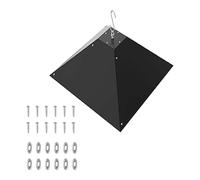 AMISENK Déflecteur à suspendre pour mangeoires à oiseaux - Environnement d'alimentation sûr - Convient pour la cour et le balcon