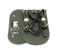 AMISENK Ensemble de sacs à dos en cuir synthétique pour tricot, crochet, couture, accessoires faits à la main pour femme, sac à dos en cuir synthétique, ensemble de tricot fait à la main, Vert, One