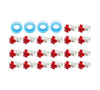 AMISENK Ensemble de tubes en PVC résistant à l'eau et au froid pour poulets