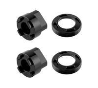 AMISENK Extracteurs de couvercle de manivelle de vélo pratiques ou démontage efficace en douceur Convient à la plupart des housses de vélo