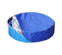 AMISENK Filet de piscine de 2,4 m pour l'hiver - Rond - Noir - Étanche