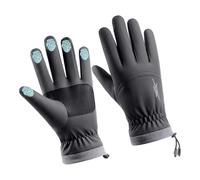 AMISENK Gants de cyclisme pour téléphone sensible - Imperméable - Antidérapant - En silicone - Pour temps froid - Pour le ski en plein air - Gants de cyclisme d'hiver