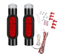 AMISENK Guide de remorque LED multi-usage résistant aux intempéries - Signaux de position de frein - Fixation rapide pour utilisation marine - Feu de navigation LED pour remorques