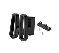 AMISENK Instants Mount Supports de porte-bagages avant de vélo en alliage d'aluminium Large compatibilité pour accessoires de route universels pour porte-bagages avant
