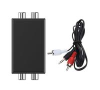 AMISENK Isolator Réducteur de bruit anti-interférences Filtre au son actuel Récepteur Bluetooth Enceintes de voiture/maison