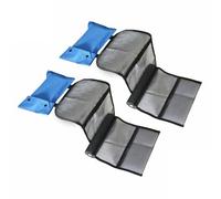 AMISENK Lot de 2 filets d'évacuation pour piscine extérieure - Installation rapide - Tissu Oxford imperméable - Protection écologique - Barrière pour animaux de piscine