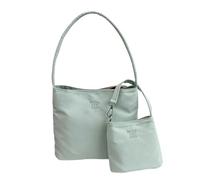 AMISENK Lot de 2 sacs à bandoulière décontractés en polyamide souple pour utilisation des passagers, bleu